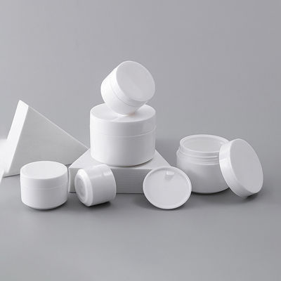 กระปุกครีมพลาสติก PP สองชั้น พร้อมวัสดุ Food-grade ขนาด 10ml 30ml 50ml 75ml สำหรับบรรจุภัณฑ์ครีมบำรุงผิว