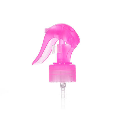 Translucent Pink Mini Trigger Sprayer with Leak-proof Seal and Ergonomic Design for Perfume and Skin Care