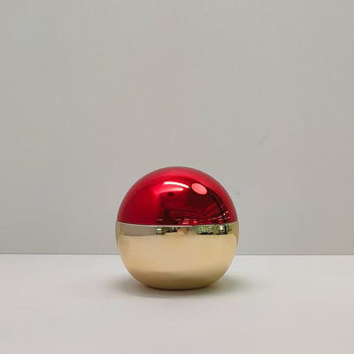 5 กรัม/25 กรัม/50 กรัม/80 กรัม กระป๋องครีมพลาสติกทรงกลม 2 ชั้น สินค้าดูแลผิวและความงาม