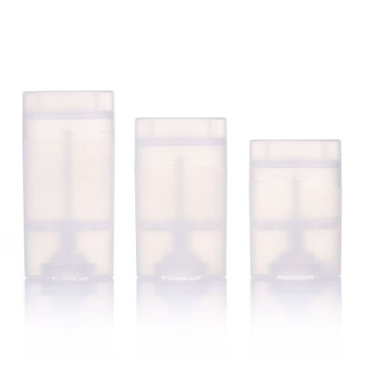 สามารถนําไปใช้ใหม่ได้ง่าย รูปทรงโอวาล Twist Up เงินถังสติ๊กดีโอเดอรันต์สําหรับการทําเอง