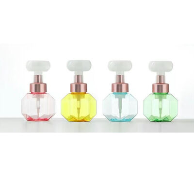 ขวดปั๊มโฟมรูปดอกไม้ขนาด 300 มล. สำหรับจ่ายสบูโฟมและน้ำยาทำความสะอาด