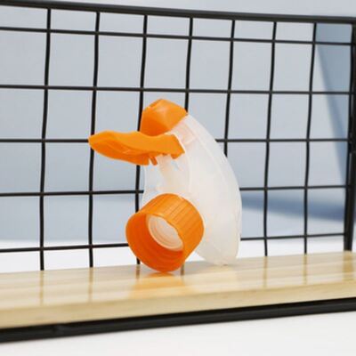 ฝาปิดแบบมีร่อง 28/400 28/410 28/415 ทริกเกอร์สเปรย์ทนสารเคมี ทำจากพลาสติกทั้งหมด นำกลับมาใช้ใหม่ได้