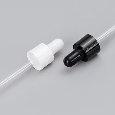 18mm 20mm 24mm Necksize ซิลิโคน Pipette พลาสติก Dropper สําหรับน้ํามันอีเซนเซียลที่มีความทนทานทางเคมีและการวัดแม่นยํา