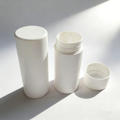 Wholesale 30g 50g 75g 100g PP Cosmetic Grade Empty Deodorant Stick Tubes with Customized Silkscreen Print ผ้าใบผ้าใบผ้าใบผ้าใบผ้าใบผ้าใบผ้าใบผ้าใบผ้าใบผ้าใบผ้าใบผ้าใบผ้าใบ