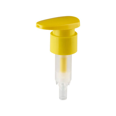 ปั๊มโลชั่นพลาสติกแบบสปริงนอกชนิดเกลียว ขนาด 24 มม. 28 มม. 32 มม. พร้อมระบบป้องกันการรั่วซึมสำหรับขวดเครื่องสำอาง