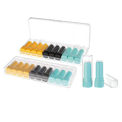 หลอดลิปกลอสความจุ 1 กรัม พร้อมฝาเกลียวปิดผนึกและการออกแบบที่ปรับแต่งได้เพื่อการทาที่แม่นยำ