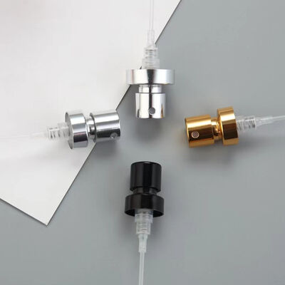 Crimp Fine Mist Sprayer 13mm 15mm 18mm ด้วยวัสดุอะลูมิเนียมสําหรับขวดน้ําหอม