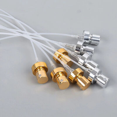 Crimp Fine Mist Sprayer 13mm 15mm 18mm ด้วยวัสดุอะลูมิเนียมสําหรับขวดน้ําหอม