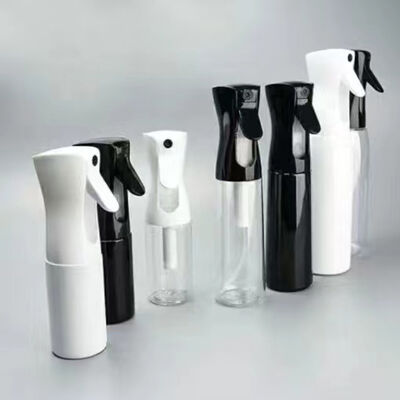 ขวดสเปรย์ PET แบบต่อเนื่อง 200ml-500ml พร้อมเทคโนโลยีละอองน้ำ ได้รับการรับรอง REACH สีตามสั่ง