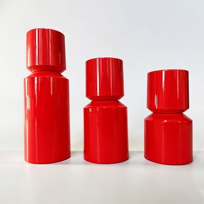 กระป๋องพลาสติก 30/50/80/100ml ที่ไม่มีอากาศ มีการออกแบบแบบไม่สัมผัสกับระยะว่าง สําหรับบรรจุภัณฑ์ประเภทเครื่องสําอางระดับพรีเมี่ยม