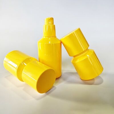 กระป๋องพลาสติก 30/50/80/100ml ที่ไม่มีอากาศ มีการออกแบบแบบไม่สัมผัสกับระยะว่าง สําหรับบรรจุภัณฑ์ประเภทเครื่องสําอางระดับพรีเมี่ยม