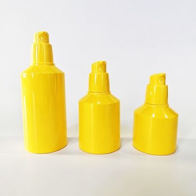 กระป๋องพลาสติก 30/50/80/100ml ที่ไม่มีอากาศ มีการออกแบบแบบไม่สัมผัสกับระยะว่าง สําหรับบรรจุภัณฑ์ประเภทเครื่องสําอางระดับพรีเมี่ยม