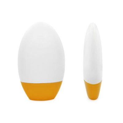 กระป๋อง PET สีชมพูทรงไข่ 50 มิลลิลิตร
