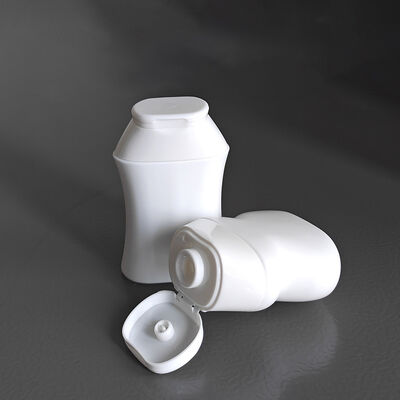 Flip Top Cap Design กระป๋องเครื่องสําอาง HDPE ขนาด 40 มิลลิตร ขนาด 60 มิลลิตร มีรูปแบบที่สามารถปรับเปลี่ยนได้ สําหรับใช้กับแชมพูและการดูแลผิว