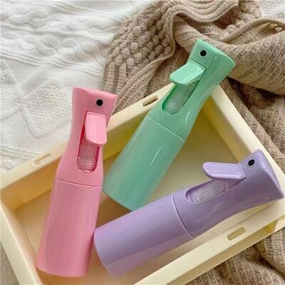 ขายร้อน 100ml 150ml 200ml 500ml และ 700ml ขวดสเปรย์พลาสติกต่อเนื่องพร้อมเครื่องพ่นหมอก Fine Mist