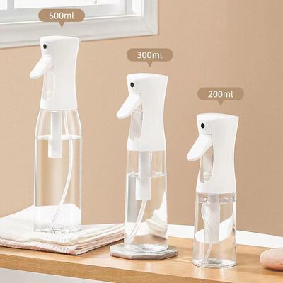 ขายร้อน 100ml 150ml 200ml 500ml และ 700ml ขวดสเปรย์พลาสติกต่อเนื่องพร้อมเครื่องพ่นหมอก Fine Mist