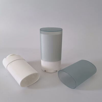 ปรับแต่ง 15 กรัม Matte Roller Empty Deodorant Stick Tube สําหรับครีมกันแดดและบัลซัม