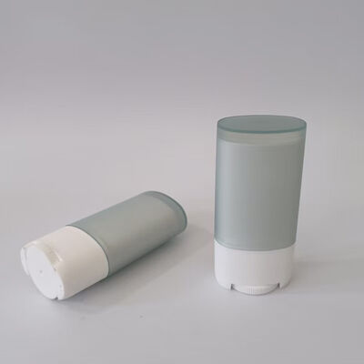ปรับแต่ง 15 กรัม Matte Roller Empty Deodorant Stick Tube สําหรับครีมกันแดดและบัลซัม