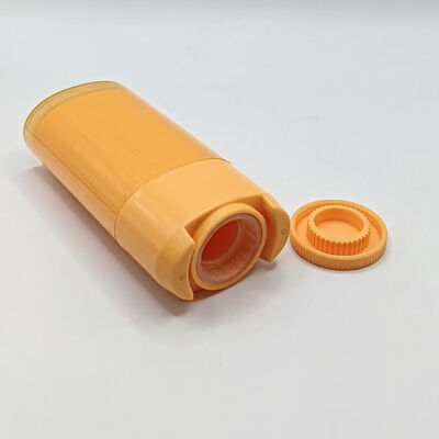 ปรับแต่ง 15 กรัม Matte Roller Empty Deodorant Stick Tube สําหรับครีมกันแดดและบัลซัม