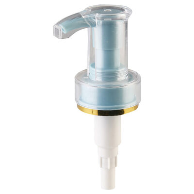 Customized Luxury 24/410 & 28/410 Plastic Lotion Pump with Double Shell Structure and Customizable Color