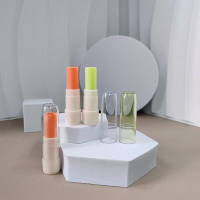 Wholesales 4g Plastic Lip Balm Stick Tube Empty Packaging for Lip Care Product
