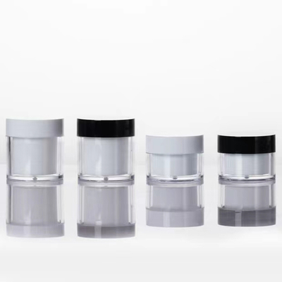 Custom AS PP ครีม Jar 15 กรัม 50 กรัม Double Shell