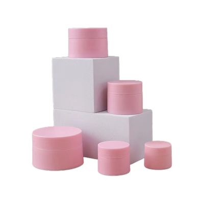 กระปุกครีมพลาสติก PP 5g ถึง 50g สีที่กำหนดเองได้ ขั้นต่ำ 10000 ชิ้น