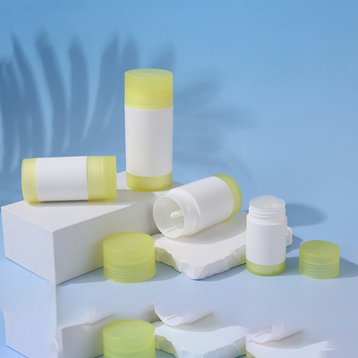พลาสติก PP Deodorant Stick Tube 30g 50g 75g 100g ความจุ